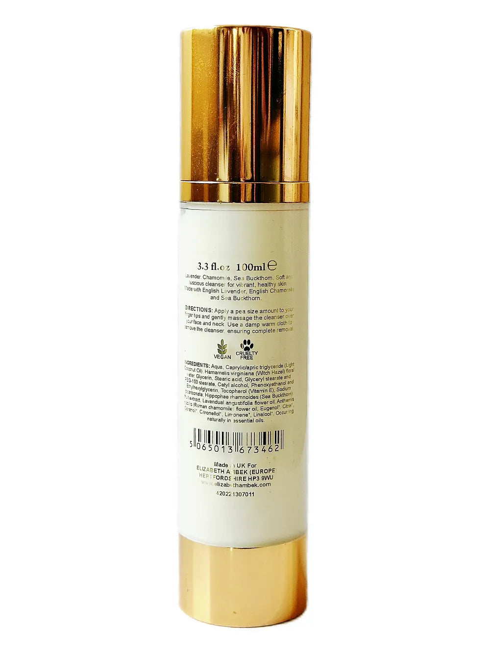 'Vegan' Lavender Acne -Fighting Cleanser - Natural Face Wash | ELIZABETH AMBEK.