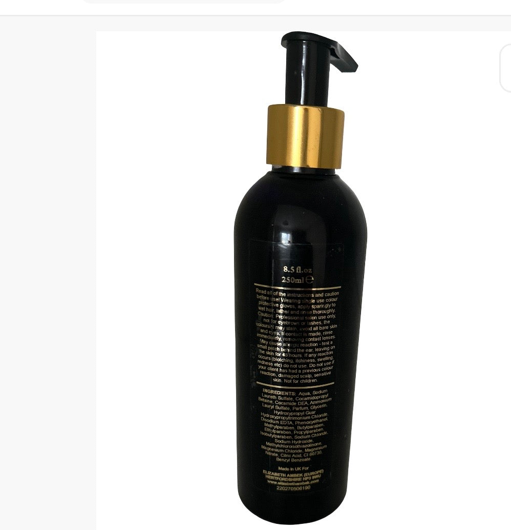 'Vegan' Blue shampoo - Neutralize Brassy Tones | ELIZABETH AMBEK