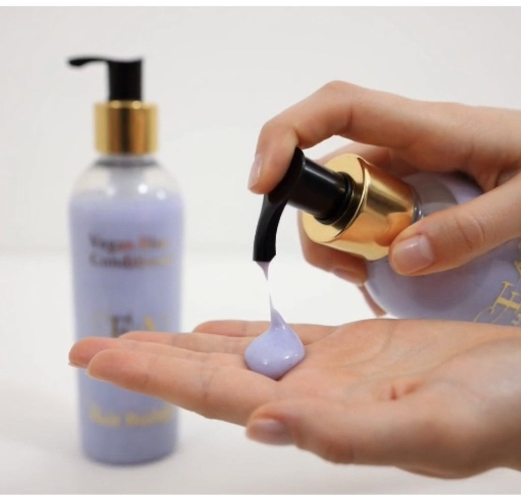 'Vegan' Blue Conditioner - Nourishing Hair Care | ELIZABETH AMBEK