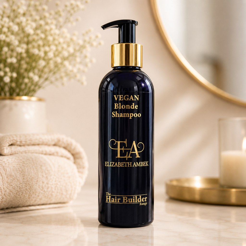 'Vegan' Blue shampoo - Neutralize Brassy Tones | ELIZABETH AMBEK