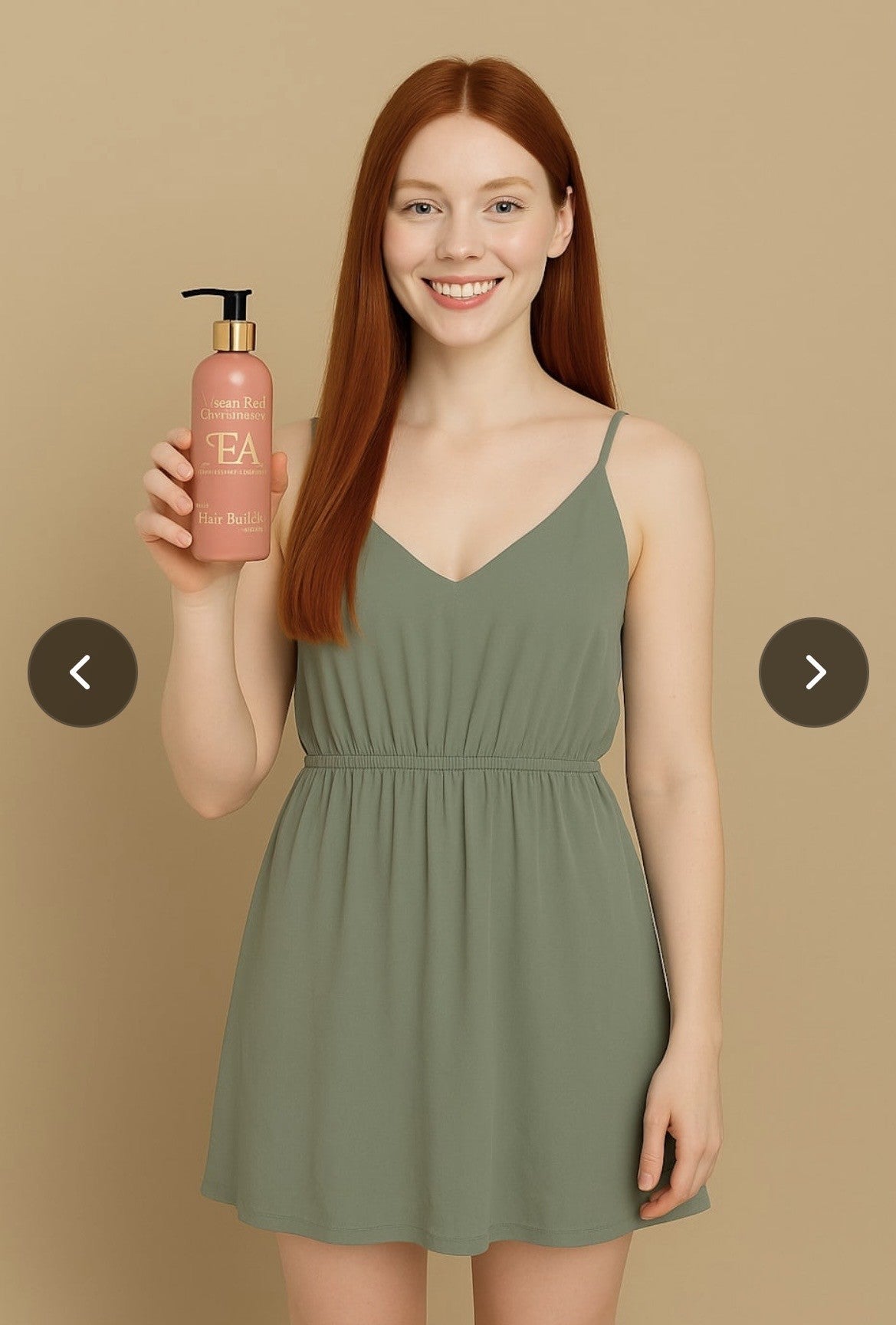 'Vegan' Red Conditioner- Nourishing Plant - Based Hair Care| ELIZABETH AMBEK