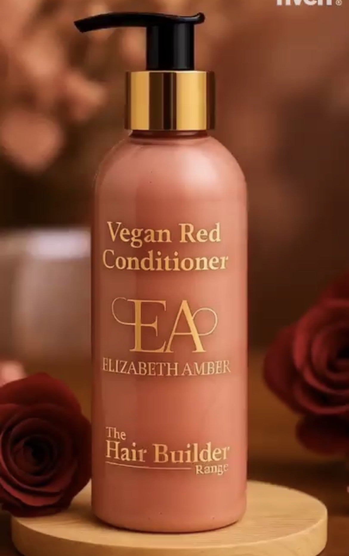 'Vegan' Red Conditioner- Nourishing Plant - Based Hair Care| ELIZABETH AMBEK