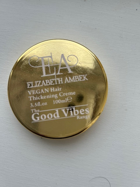 'Vegan' Hair Thickener Cream - Natural Volume & Strength | ELIZABETH AMBEK