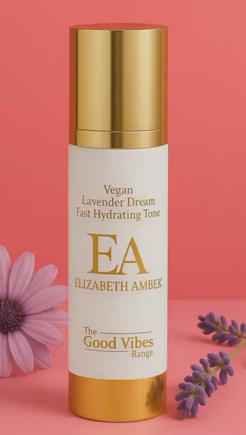 'Vegan' Lavender Hydrating Toner - Fast-Absorbing Face Tone | ELIZABETH AMBEK