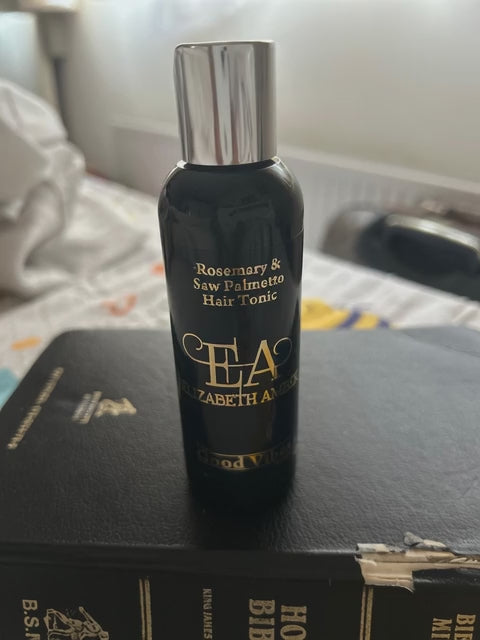 Rosemary & Saw Palmetto Hair Tonic | ELIZABETH AMBEK