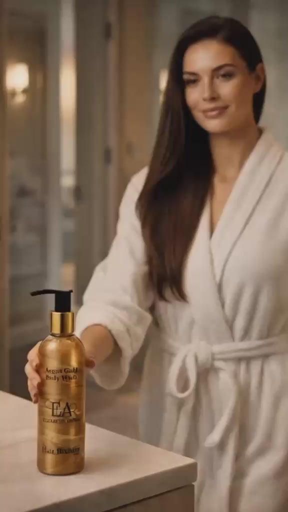 'Vegan' Argan Gold Body Wash | ELIZABETH AMBEK