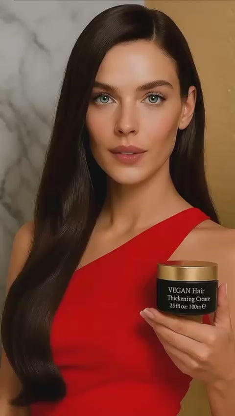 'Vegan' Hair Thickener Cream - Natural Volume & Strength | ELIZABETH AMBEK