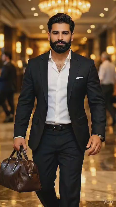 'Vegan' Sandalwood & Vanilla Beard OIL | ELIZABETH AMBEK PREMIUM MEN'S GROOMING.