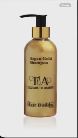 'Vegan' Argan Gold Shampoo- Luxurious Shine & Repair |  ELIZABETH AMBEK.