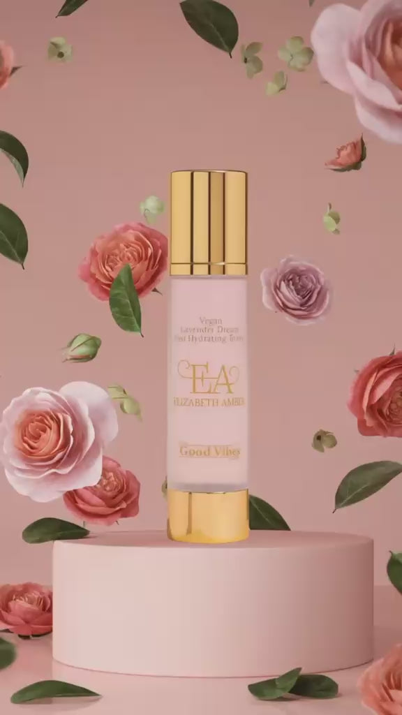 'Vegan' Lavender Hydrating Toner - Fast-Absorbing Face Tone | ELIZABETH AMBEK